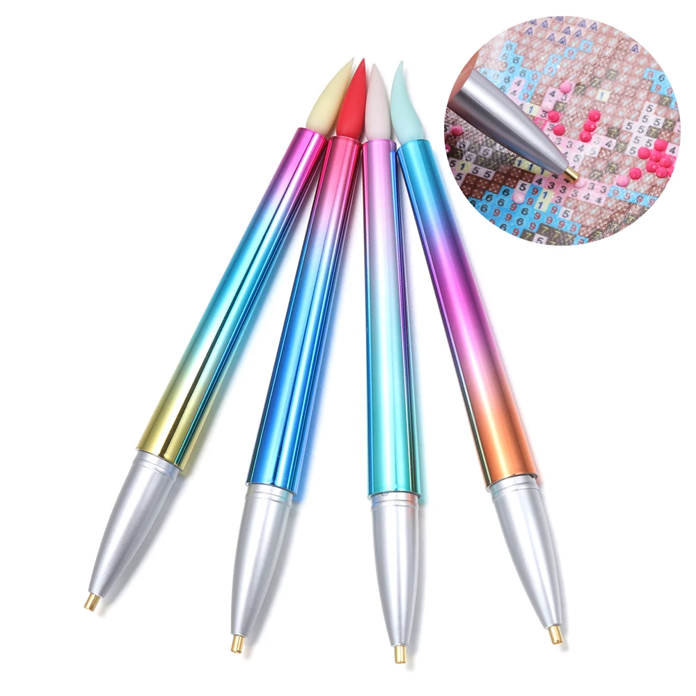 Flower Pot 5D Diamond Painting Point Drill Pen Cross Stitch Diamond Painting Tool Point Drill Pen Diamond Pen Sewing Accessories