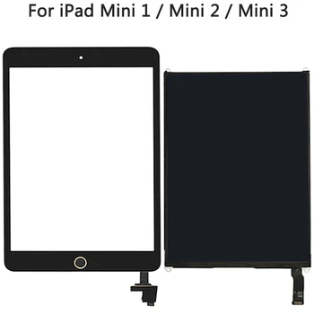 

New A1489 LCD Touch Screen For iPad Mini 1 / 2 / 3 A1489 A1490 A1491 LCD Display Touch Sensor Digitizer Panel Replacement