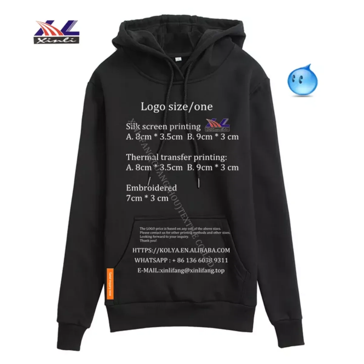Unisex Custom 4505 Hoodies Plain Colour 