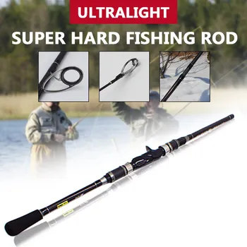 

Saltwater Freshwater Fishing Intercalation Sea Casting Rod Sea Fishing Rod Carbon Portable Black Outdoor Sport