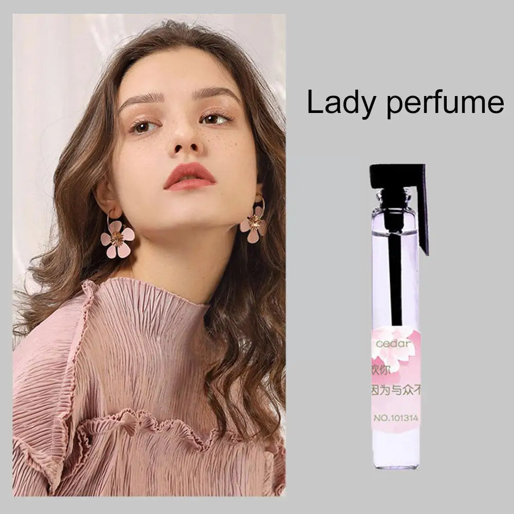2ml Liquid Perfume Ladies Rose Jasmine Light Fragrance Lasting Perfume