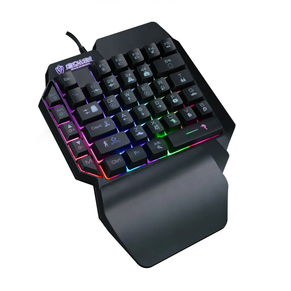 Mini Mechanical Keyboard For Computer One Handed Game Mechanical
