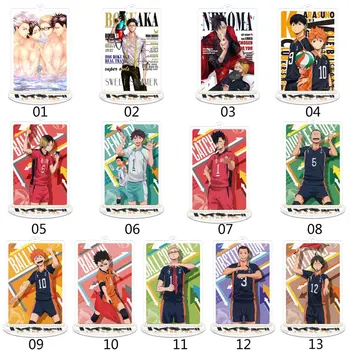 

Anime Haikyuu!! Kenma Kozume Shoyo Hinata Acrylic Stand Figure Desktop Decoration Collection Model Toy Model Plate