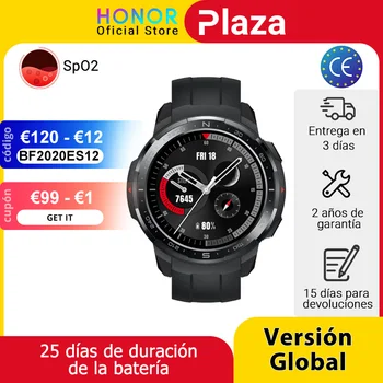 

New Global Version Honor Watch GS Pro Smart Watch 1.39'' AMOLED Screen Heart Rate Monitoring Blood Oxygen Bluetooth Calls 5ATM