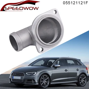 

SPEEDWOW Coolant Flange Hose Pipe Connector 055121121F for Audi 100 Seat Toledo VW Jetta Passat Transporter Golf MK2 72-03