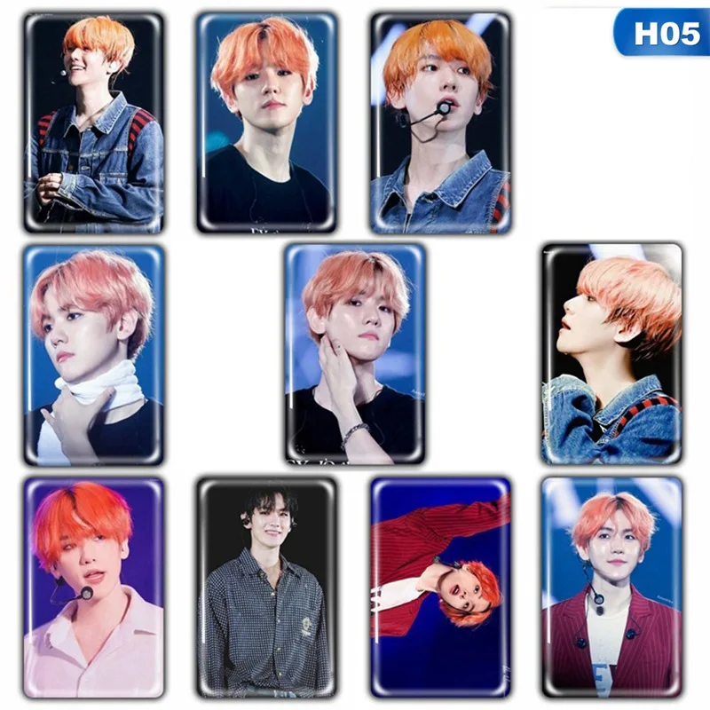 10 шт./компл. альбом KPOP EXO самодельная бумага ЛОМО карта фото карта Плакат Фотокарта Поклонники Подарочная коллекция Канцелярский набор