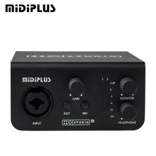 

MIDIPLUS STUDIO-M PRO audio interface usb sound card