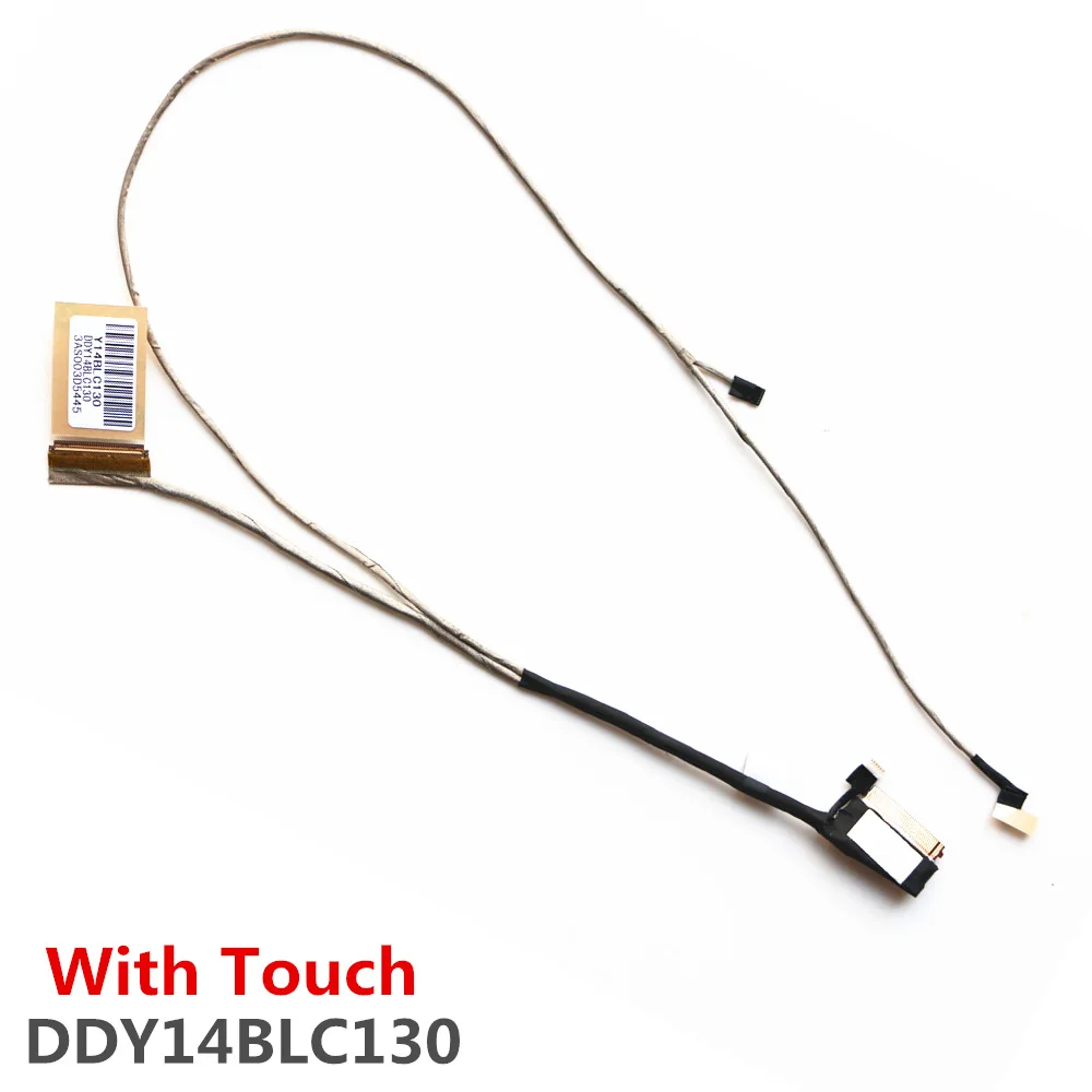 ЖК-кабель DDY14BLC130 для HP 15-P 15-K 15-V 15Z-P000 15-P214DX сенсорный LVDS | Компьютеры и офис