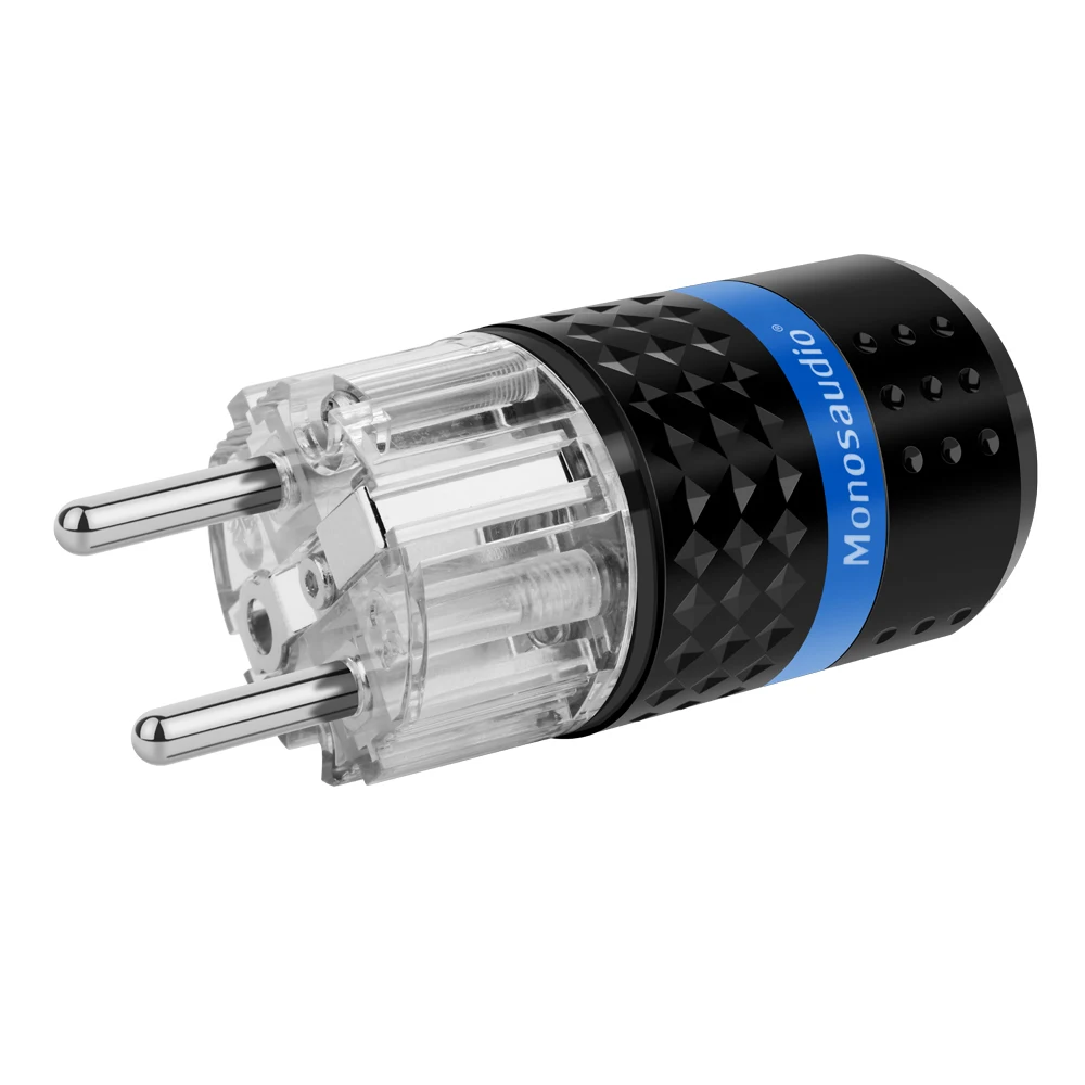 

Hifi E103R/F103R 99.998% Чистая медь с родиевым покрытием Европейская версия Schuko Hifi вилка усилителя мощности звуковых частот IEC Женский Разъем