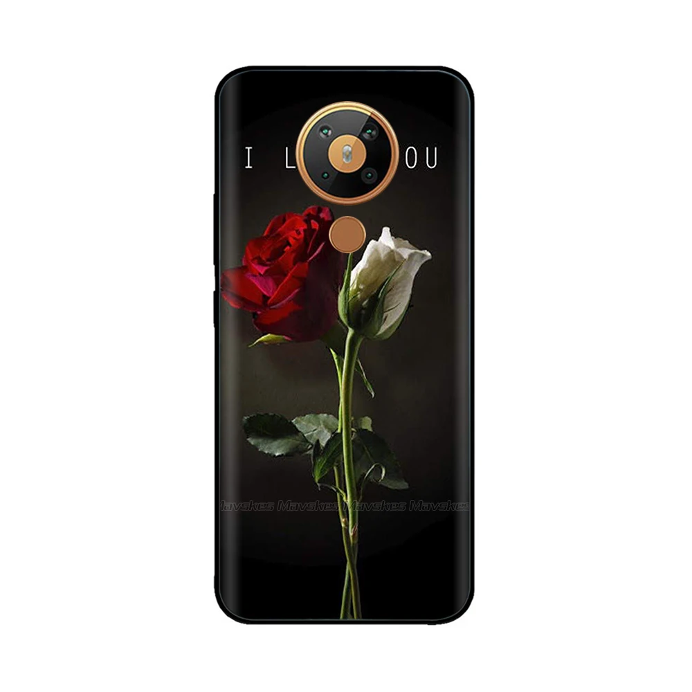 Floral Silicone Soft TPU Phone Case - Vibrant Flower Design