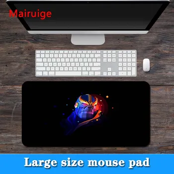

Mairuige Big Promotions Large Size Multi Black Background Cool Pattern Locked Edge PC Computer Laptop Mouse Pad