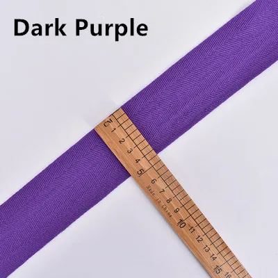dark purple 50 мм x 5 метров хлопковая лента с рисунком "в елочку" хлопковые сетчатые лосины бинты трубопровод хлопок с подушками коврики боковая окантовка - Цвет: dark purple