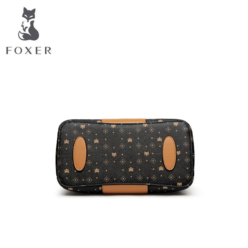 FOXER сумка для матери среднего возраста 2019 Новая модная атмосферная старая