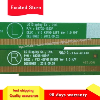 

original 1pair/2pcs 6870S-1533F 6870S-1534F V13 42FHD LCD Panel PCB Part