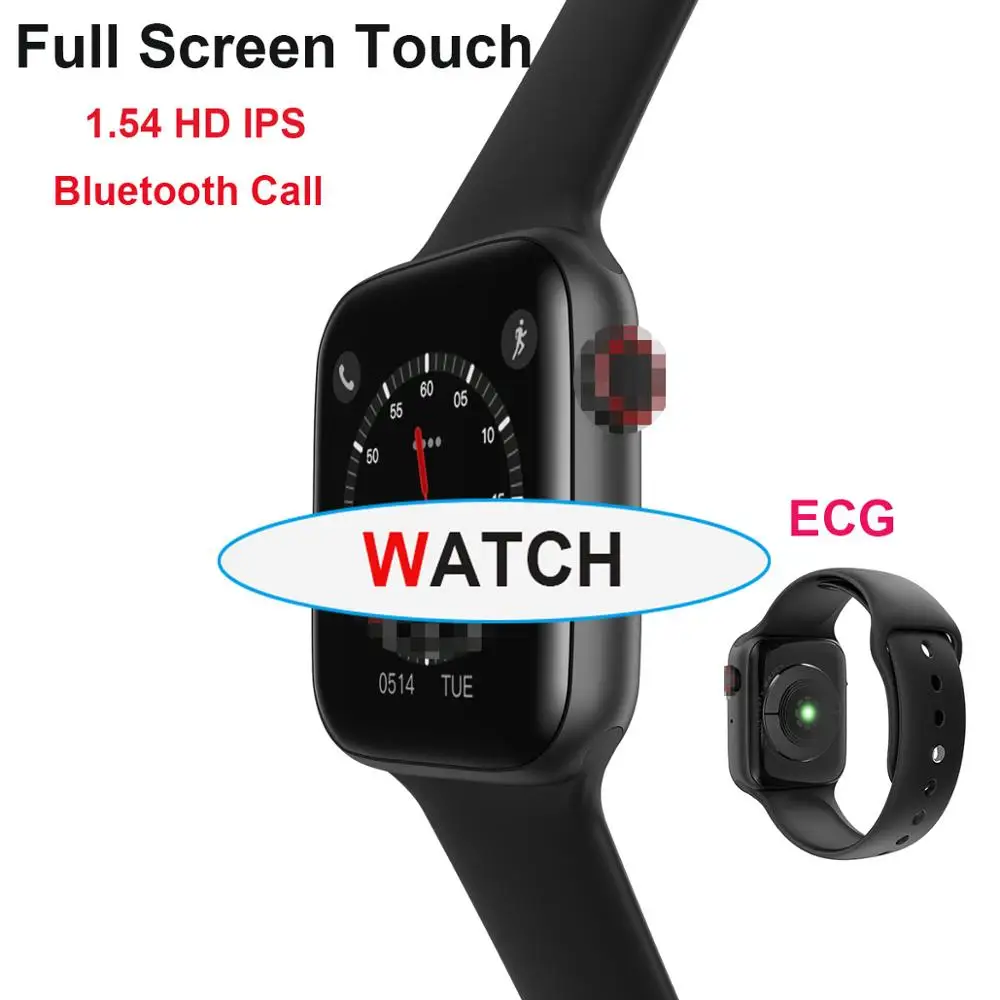 iwo 10 pro lite Series 5 Women Full Screen Touch Smart Watch ECG Heart Rate Bluetooth Smartwatch Call For IOS Android