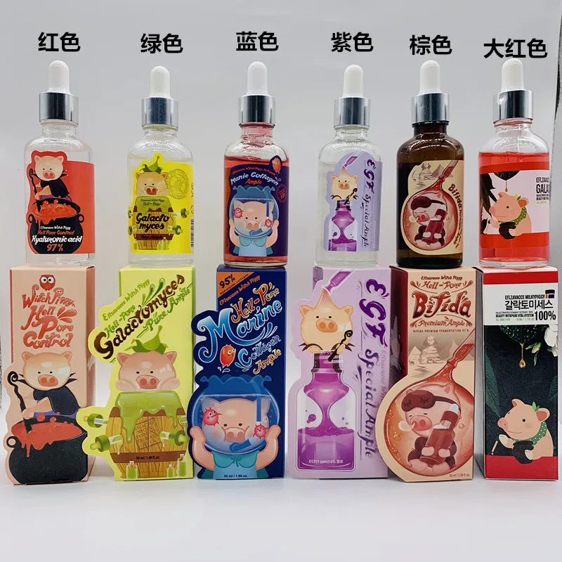 

Korean Cosmetic Witch Piggy Hell Pore Control Hyaluronic Acid Face Serum Crean Skin Care Facial Essence 50ml