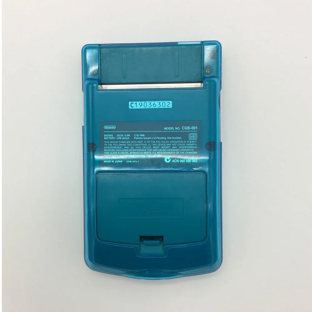 ТПУ Защитная оболочка для nintendo консоль GBC Мягкий силиконовый чехол для nintendo GameBoy цветная прозрачная Защитная крышка аксессуары