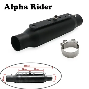 

51MM Muffler Slip-on Exhaust Pipe Black Stainless Steel For Harley Sportster 883 1200 Custom Bobbers
