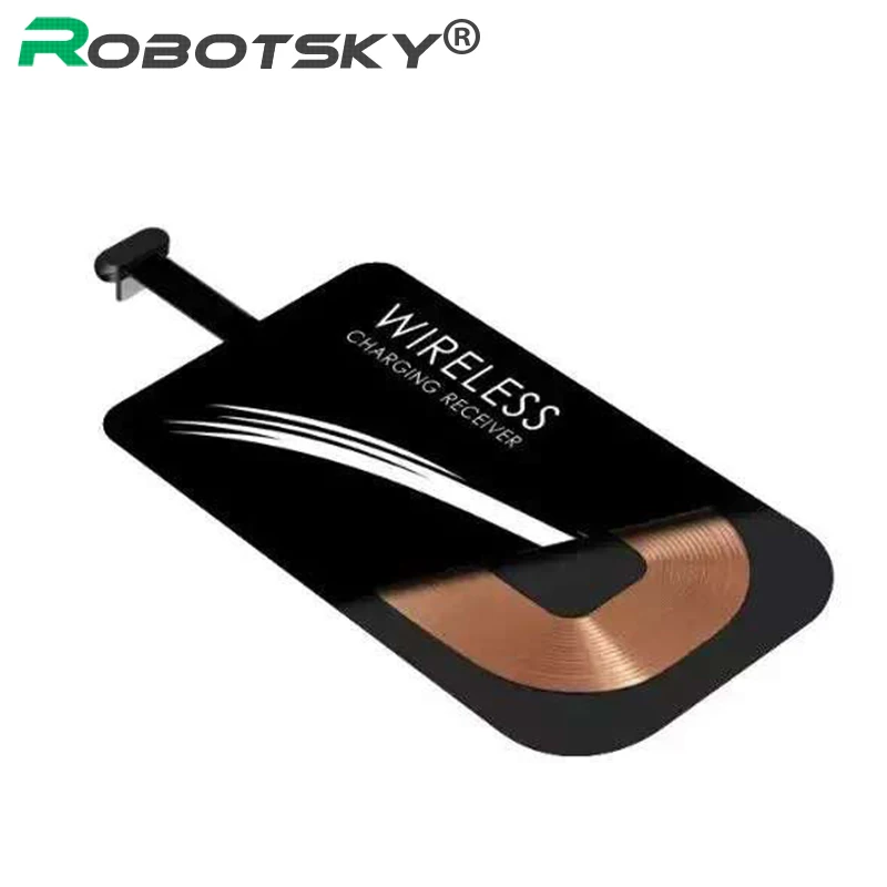 Универсальное беспроводное зарядное устройство Qi Type C зарядный приемник для USB