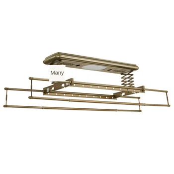 

Intelligent Electric Lifting Telescopic Light Luxury Home Balcony Remote Control Disinfection Drying Aluminum Alloy Drying Rack