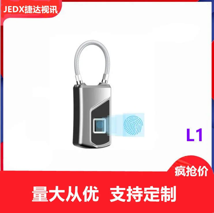 

Fingerprint Bluetooth Padlock with Password Required Bag Backpack Password Fingerprint Lock Hanging Password Lock Gym Door