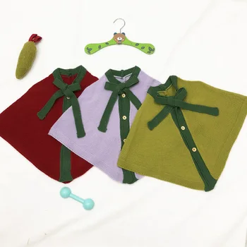 

Girls Cardigan Spring Baby Sweater For Girls Wool Baby Girls Sweater Cloak Coat Knitted Baby Clothes For Girls Toddler Cardigan