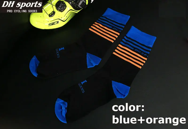 6 цветов, модные велосипедные носки, Новые велосипедные носки для мужчин и женщин, профессиональные дышащие спортивные носки, баскетбольные Носки