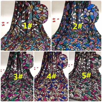 

Cyndi-9.3606 fashionable sequins tulle embroidery french net lace fabric for party dress