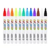 12 Color/set Liquid Erasable Chalk Marker Pen For Glass Windows Blackboard Markers Teaching Tools Office Material Escolar ► Photo 3/6