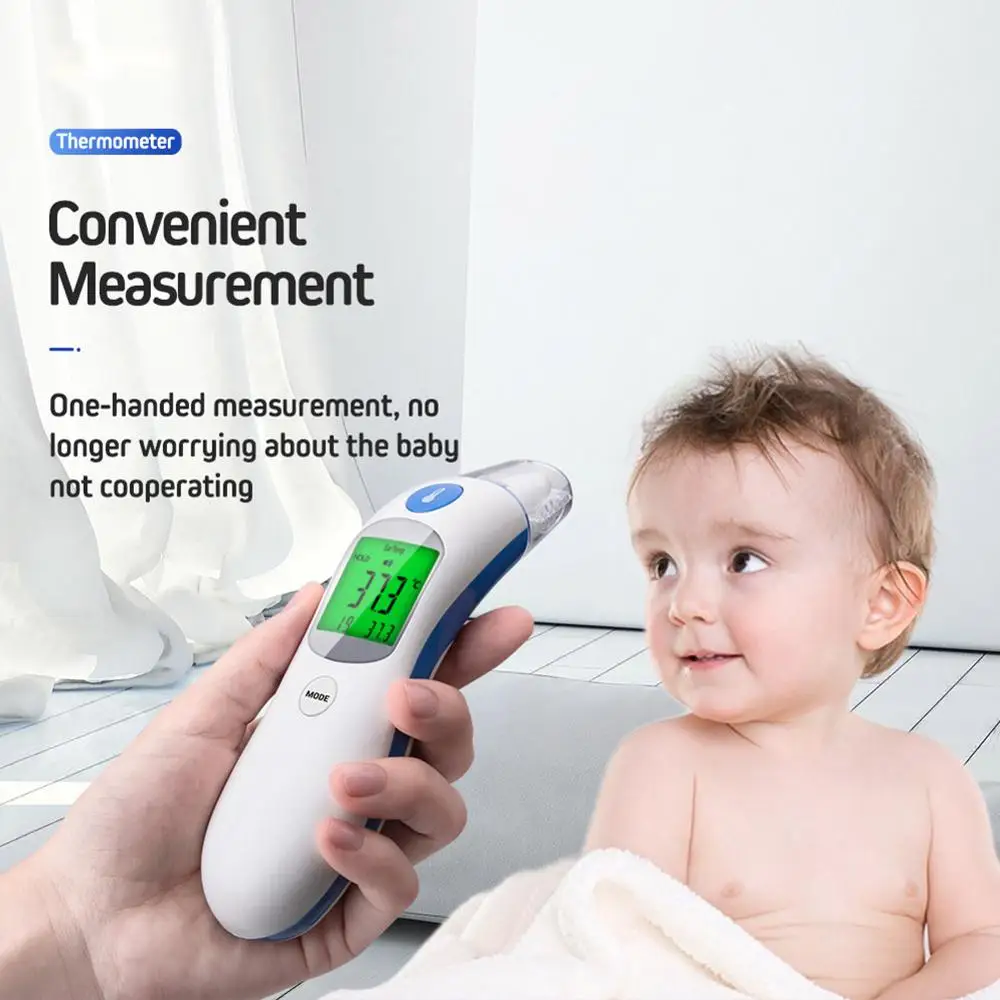 

Original Digital Infrared Thermometer For Baby Children and Adults Ear Forehead Thermometer Temperature Measuring Tools 2020 Hot