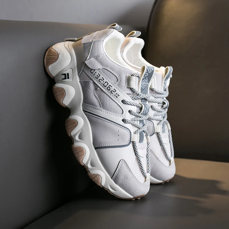 Women's shoes Women's Sneakers with Platform Shoes casual Shoes Breathable Woman Women Trainer Women's Shoes Thick Mesh U21-35