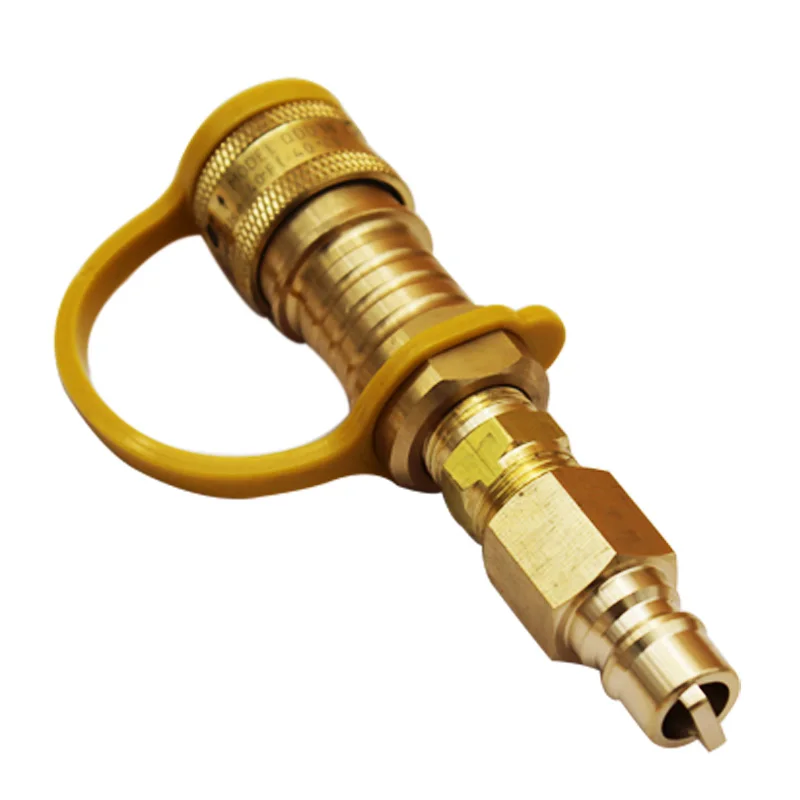 

Propane Brass Quick Connect Accessory Adapter 3/8 Quick Connector Kit