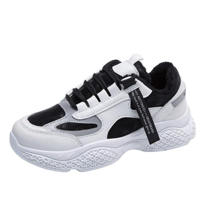 

2019 Winter Casual Shoes Outdoor Walking Shoes Women's Breathable Shoes New Suede Ladies Fashion Sneakers Shoes U13-12
