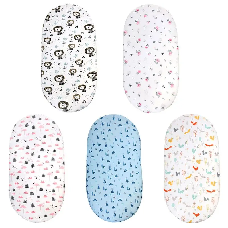 Best Buy Baby Diaper Changing Pad Cartoon Printed Cradle Cover Infant Mattress Crib Sheet 24BE JlwjeERZLWJ