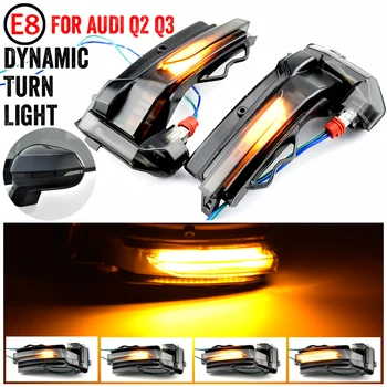 

LED Dynamic Turn Signal Light Car Side Rear View Mirror Indicator Sequential Blinker Lamp For AUDI Q2 2016 - 2019 Q3 (F3) 2019