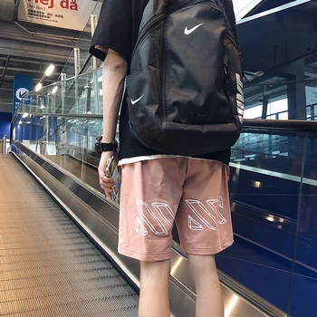 

Black Cotton Shorts Men 2020 Summer Knee Length Streetwear High Waist Shorts Hip Hop Basketball Shorts Casual Joggers