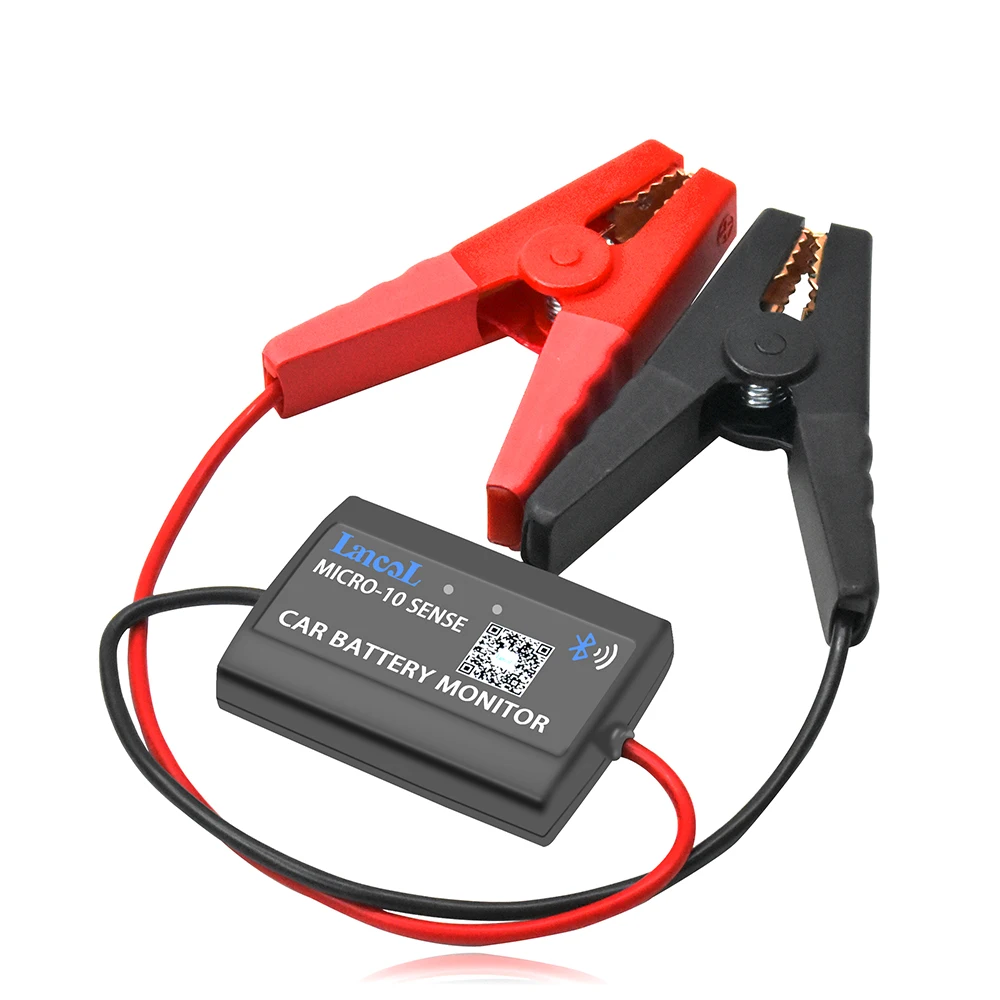 Koop Lancol Digitale Batterij Tester Start Batterij Analyzer Met Telefoon Display M 10A Auto Batterij Monitor Met Bluetooth 12V Automotive