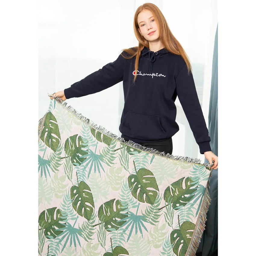 

Plant Blanket Leaves Tapestry Soft Thick Throw Blanket Decor Living Room Sofa Couch Cover Mat Carpet Travel Home Picnic Cobertor