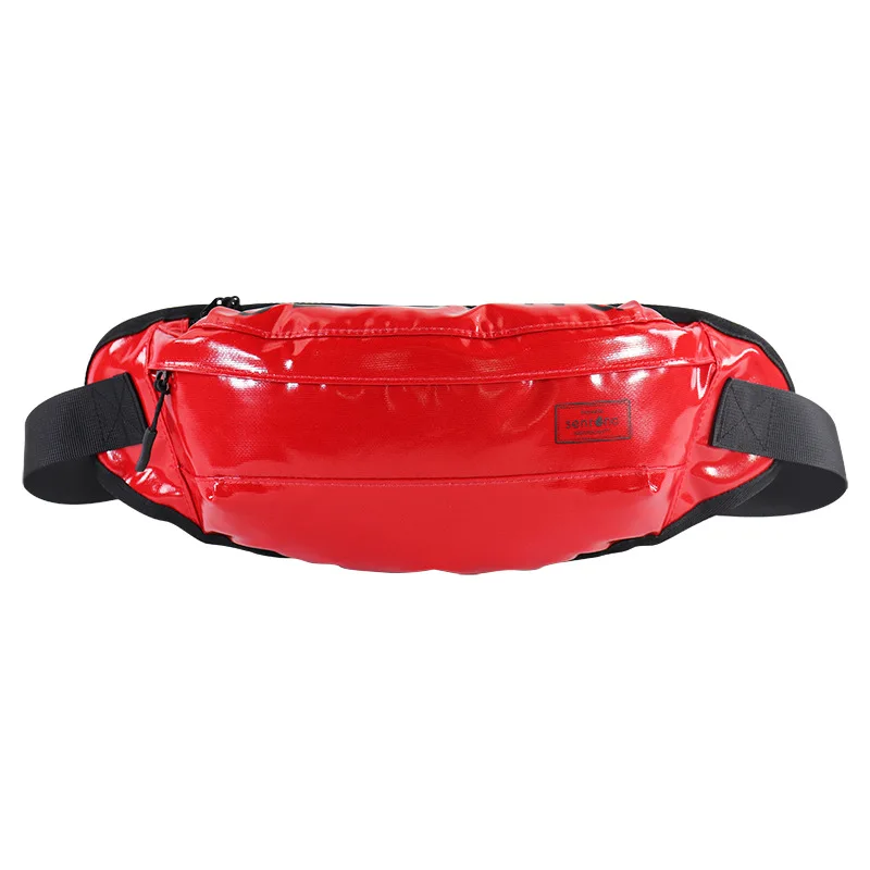 

Anti-Theft RFID Patent Leather Waterproof 2019 New Style Wallet Body Hugging Fitness Sports Running Outdoor Travel Men's Customi