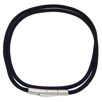 

Cords for Jewelry Making Supplies Diy BraceletNecklace Accessories 40-80cm Cord with Stainless Steel Steel Button Lots Bulk