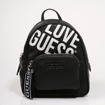 

GUESS BAGS BAG HAIDEE BACK BLACK HWGL75 86320 Black leatherette-BLACK HANDBAG 72019