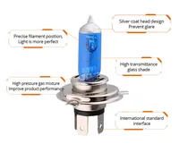 H7 H4 Auto Halogen Light Car Lamps Bulb Fog Lights 55W 3000K 4300K 6000K 12V Motercycle Car Halogen Bulb Ampoule Voiture 2