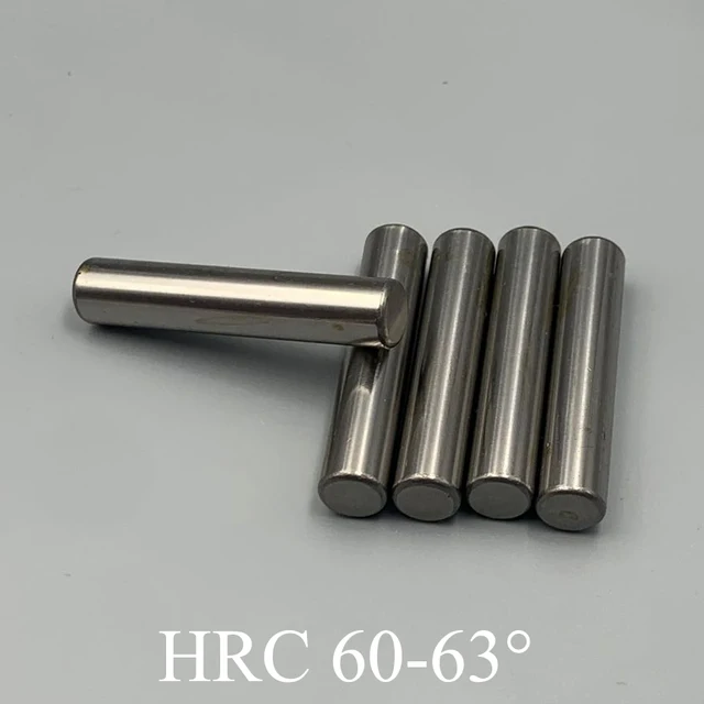 2มม.3มม.OD 3/4/5/6/7/8/9/10mm 15Mm 20Mm 25มม.-30มม.ความยาว HRC63แบริ่งเหล็กกระบอกเข็มตำแหน่ง Roller Dowel Parallel pin 1