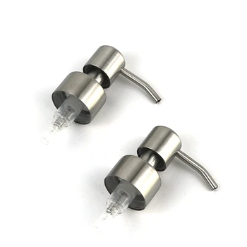 

2PCS Liquid Soap Dispenser Soap Dispenser Pump Replacement Home Office Press Stainless Steel Modern Universal Tools