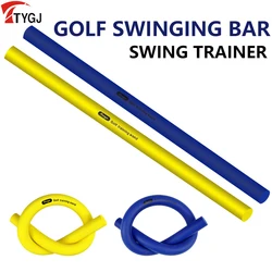 TTYGJ Indoor Golf Multi-functional Swing Practice Wiffle Baton Trainer Soft Baton Training Power Whip Swing Stick Golf Game