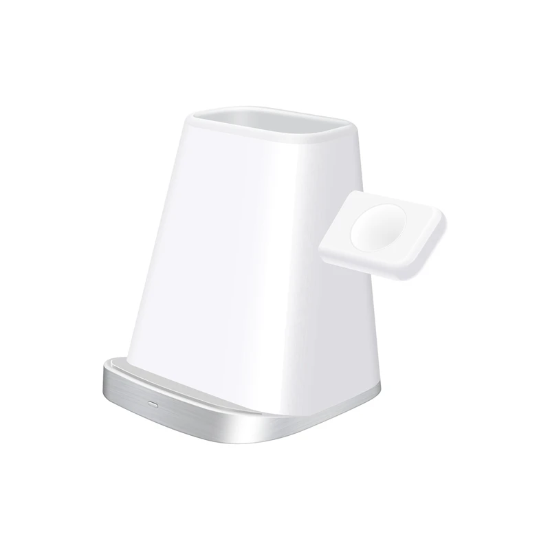 

3 in 1 Car Charger Cup for Apple Watch Magnetic Charger IPhone 11 Plus X XR XS AirPods Fast QI Wireless Charger for Samsung S9 S