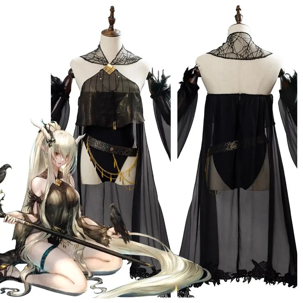 Game Arknights Shining Cosplay Kostuum Volledige Set Custom Made Vrouwen Meisjes Halloween Carnaval Kostuums