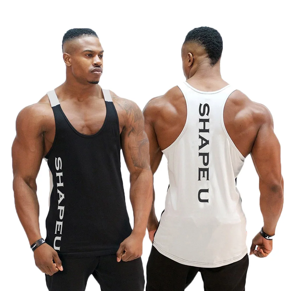 Men Sleeveless Tank Top Vest Breathable for Summer Fitness Running Bodybuilding BMF88