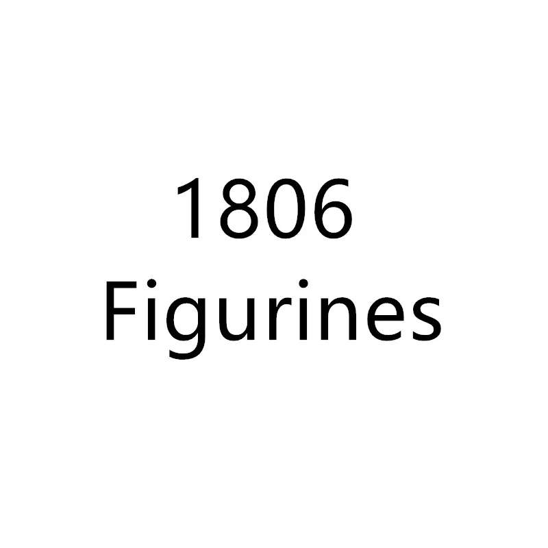 

3000 Pcs 1806 figurines