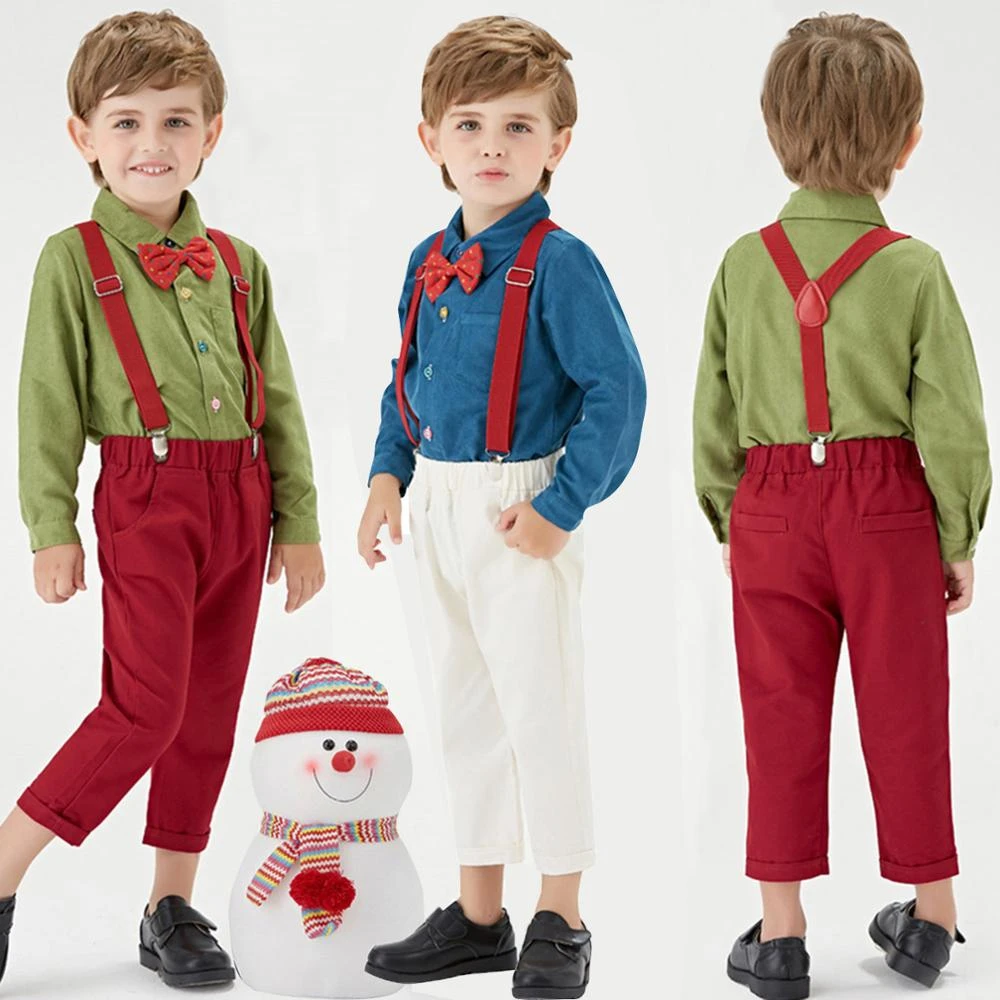 baby boy christmas party outfit